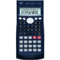 Számológép tudományos 10+2 számjegy Deli 1710