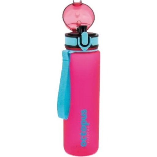 Kulacs 650 ml műanyag, védőkupakkal Octopus