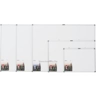   Fehértábla, mágneses 150x90 cm alumínium keret, tolltartó+filc M&G