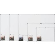   Fehértábla, mágneses 180x90 cm alumínium keret, tolltartó+filc M&G