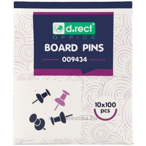 Térképtű 100 db/doboz d.rect