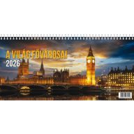   Asztali naptár, képes T-Calendar "A világ fővárosai