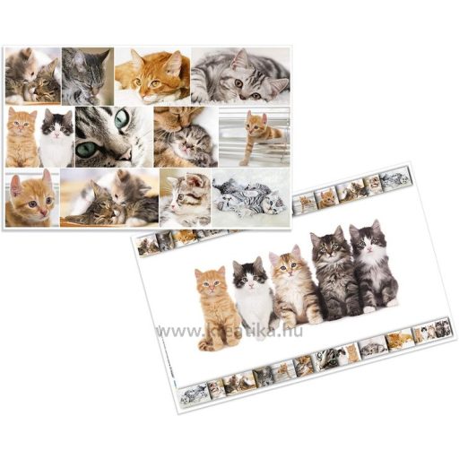 Asztali könyöklő 33x55 cm Herma "Cats