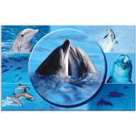 Asztali könyöklő 33x55 cm Herma "Dolphin