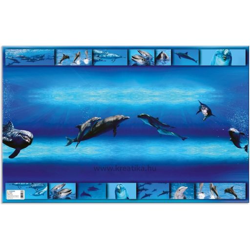 Asztali könyöklő 33x55 cm Herma "Dolphin