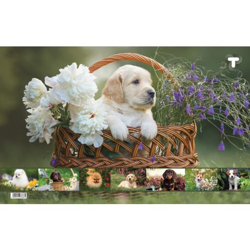 Asztali könyöklő 54,5x34 cm T-Creativ "Dogs