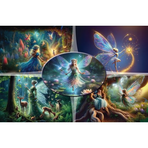 Asztali könyöklő 54,5x34 cm T-Creativ "Fairies