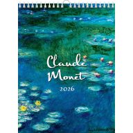 Falinaptár 42x56 cm spirálozott SG "Claude Monet