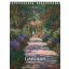 Falinaptár 42x56 cm spirálozott SG "Gardens" Impressionism