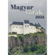 Falinaptár A/4 tűzött T-Calendar "Magyar várak