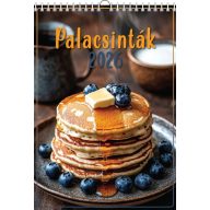   Falinaptár 23x33 cm spirálozott T-Calendar "Palacsinták