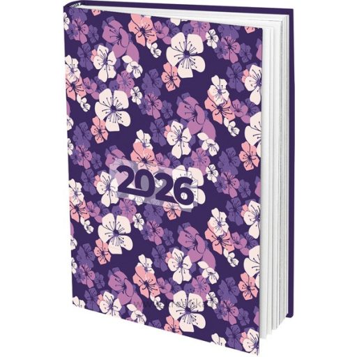 Határidőnapló B/6 napi T-Calendar vegyes minta