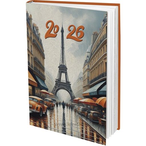Határidőnapló B/6 napi T-Calendar vegyes minta