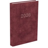   Határidőnapló B/5 heti T-Calendar "Baladek Casina" bordó