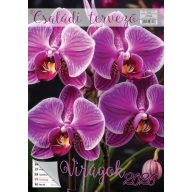 Családi tervező, spirálozott T-Calendar "Virágok