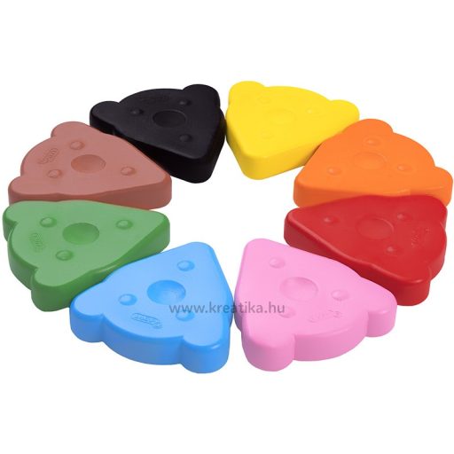 Zsírkréta, maci forma Jovi 8 szín