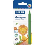 Zsírkréta Milan 6 szín