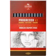   Grafitceruza 6B famentes, 12 db/doboz Koh-i-Noor "Progresso