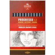   Grafitceruza 8B famentes, 12 db/doboz Koh-i-Noor "Progresso