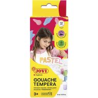   Tempera készlet 15 ml Jovi "Gouache" 6 pasztell szín