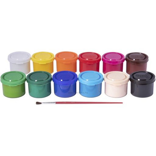 Tempera készlet 35 ml Jovi "Gouache" 12 alap szín