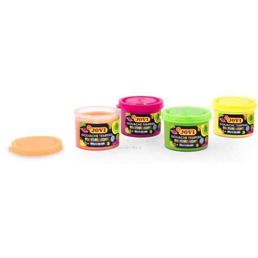 Tempera készlet 35 ml Jovi "Gouache" 4  neon szín
