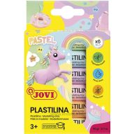 Gyurmakészlet 15 g Jovi 6 pasztell szín