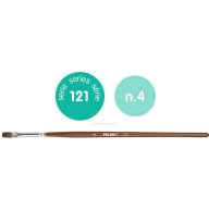 Ecset 4-es lapos, póniszőr  Milan 121