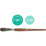 Ecset 22-es lapos, póniszőr  Milan 121