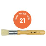 Marok ecset 17 mm, sertéssörte  Milan 21