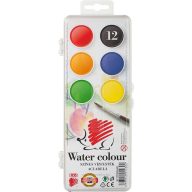 Vízfesték 30 mm ICO Süni 12 szín