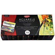 Vízfesték, fém dobozos Octopus 50 szín