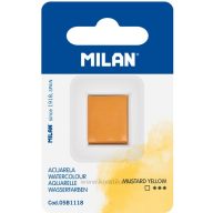 Vízfesték, tégelyes Milan "Art" sötétsárga