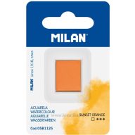 Vízfesték, tégelyes Milan "Art" narancs