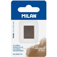 Vízfesték, tégelyes Milan "Art" barna