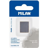 Vízfesték, tégelyes Milan "Art" szürke