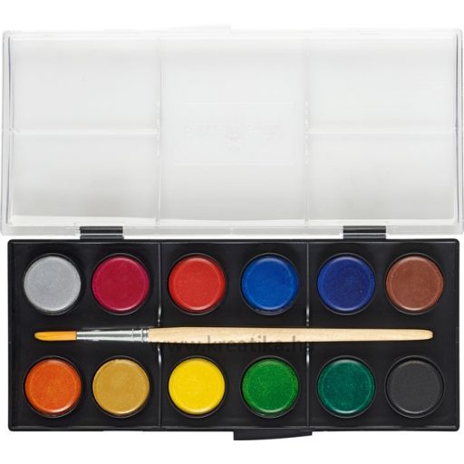 Vízfesték 24 mm Faber-Castell 12 szín