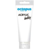Akrilfesték 75 ml Octopus titánium fehér