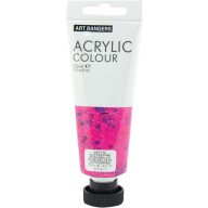 Akrilfesték 75 ml glitteres Octopus rózsaszín