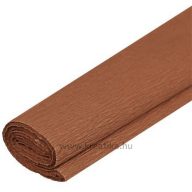 Krepp papír 50x200 cm világosbarna