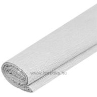 Krepp papír 50x200 cm metál ezüst