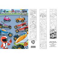 Színező lapok A/4 10 lapos T-Creativ "Autók