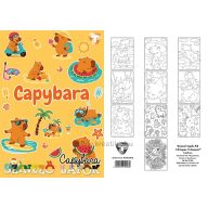 Színező lapok A/4 10 lapos T-Creativ "Capybara