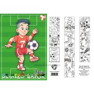 Színező lapok A/4 10 lapos T-Creativ "Focis