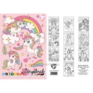 Színező lapok A/4 10 lapos T-Creativ "Lányoknak