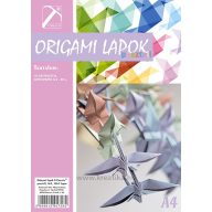 Origami papír A/4 T-Creativ 10 pasztell szín