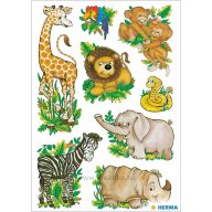 Matrica Herma "Decor" Jungle Animals