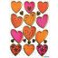 Matrica, arany Herma "Decor" Hearts