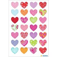 Matrica Herma "Decor" Hearts