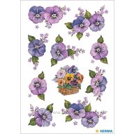 Matrica Herma "Decor" Pansy Heads